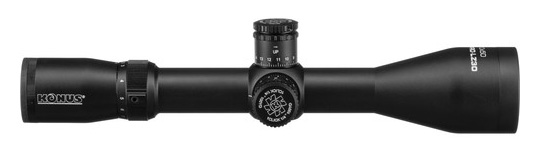 KONUS Konus 7180 LZ-30 Black 2.5-10x 30/30 w/ Illuminated Floating Corss Red/Blue Reticle